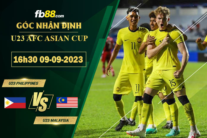 Fb88 soi kèo trận đấu U23 Philippines vs U23 Malaysia