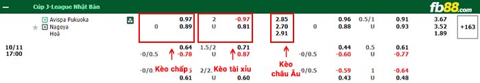 fb88-bảng kèo trận đấu Avispa Fukuoka vs Nagoya Grampus