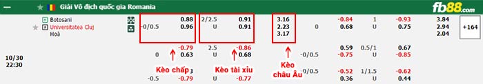 fb88-bảng kèo trận đấu Botosani vs Universitatea Cluj