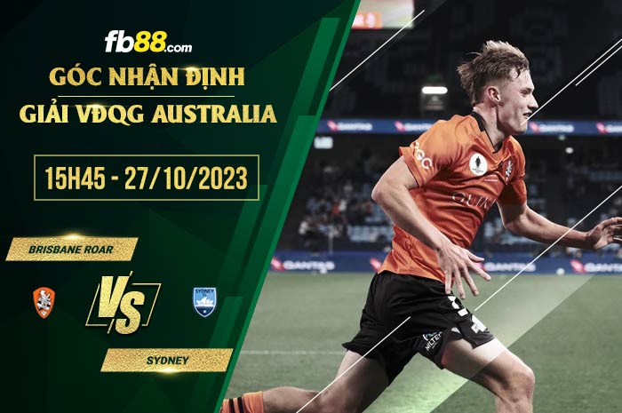 fb88-soi kèo Brisbane Roar vs Sydney