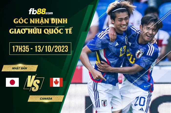 fb88-soi kèo Nhật Bản vs Canada