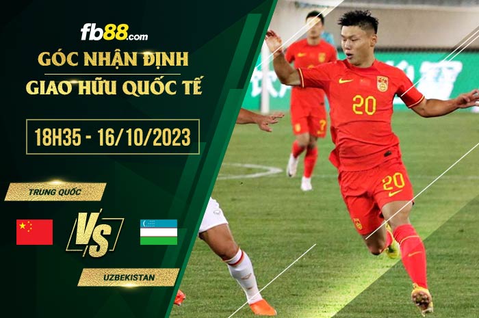 fb88-soi kèo Trung Quốc vs Uzbekistan