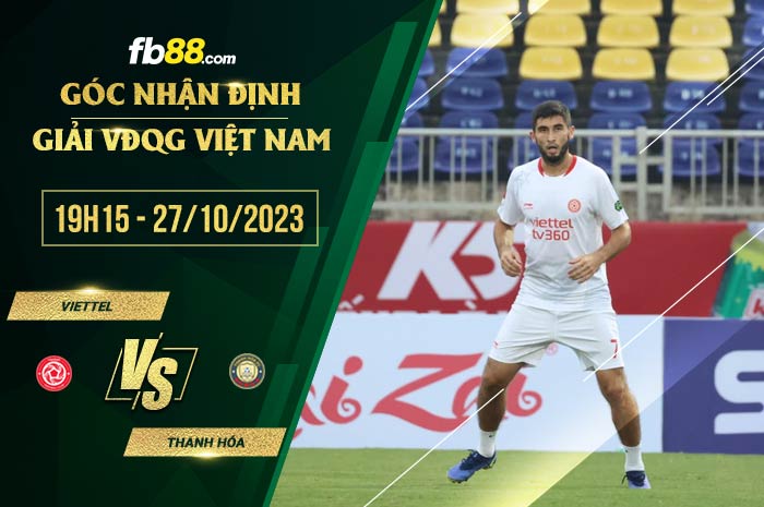 fb88-soi kèo Viettel vs Thanh Hóa