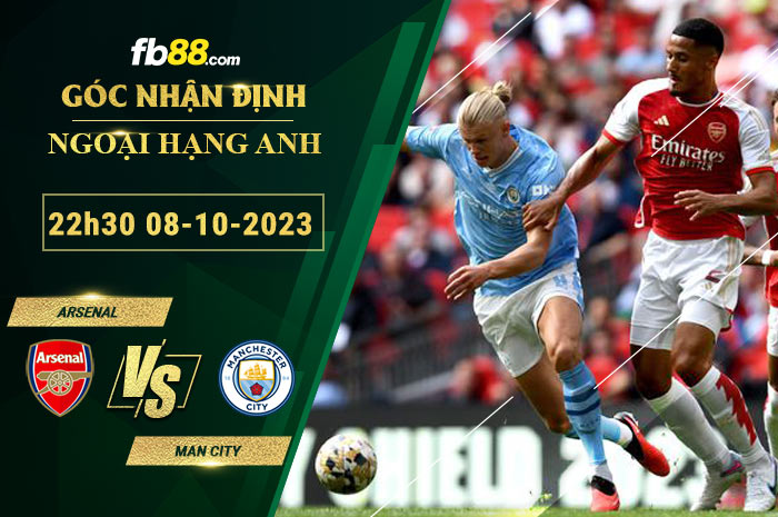 Fb88 soi kèo trận đấu Arsenal vs Man City