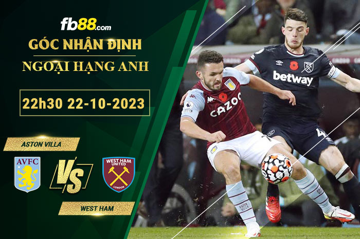 Fb88 soi kèo trận đấu Aston Villa vs West Ham