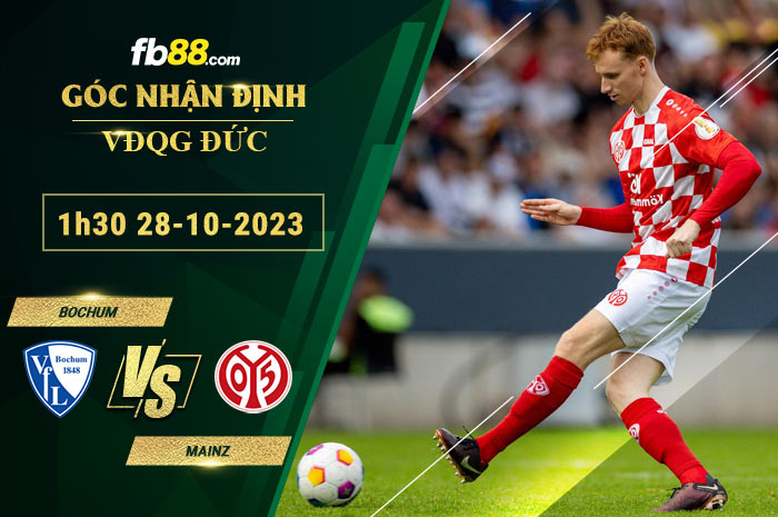 Fb88 soi kèo trận đấu Bochum vs Mainz