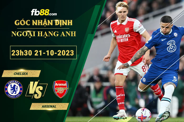 Fb88 soi kèo trận đấu Chelsea vs Arsenal