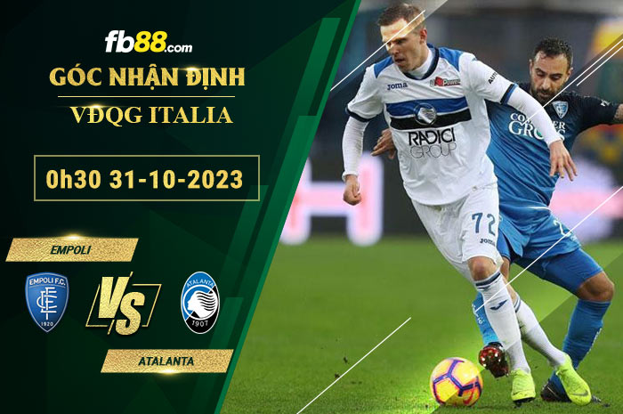 Fb88 soi kèo trận đấu Empoli vs Atalanta