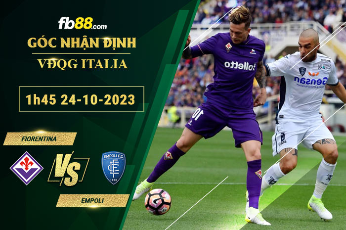 Fb88 soi kèo trận đấu Fiorentina vs Empoli