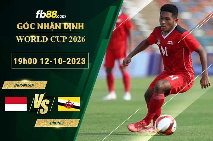 Fb88 soi kèo trận đấu Indonesia vs Brunei