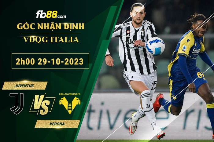 Fb88 soi kèo trận đấu Juventus vs Verona