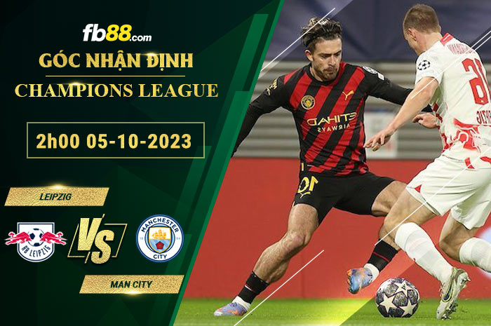 Fb88 soi kèo trận đấu Leipzig vs Man City