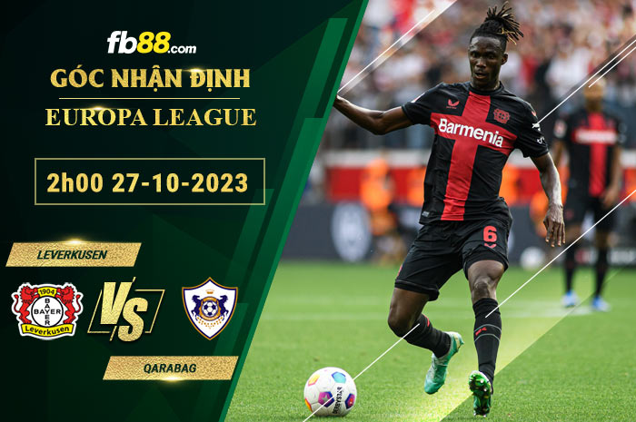 Fb88 soi kèo trận đấu Leverkusen vs Qarabag