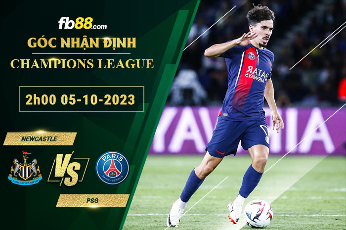 Fb88 soi kèo trận đấu Newcastle vs PSG