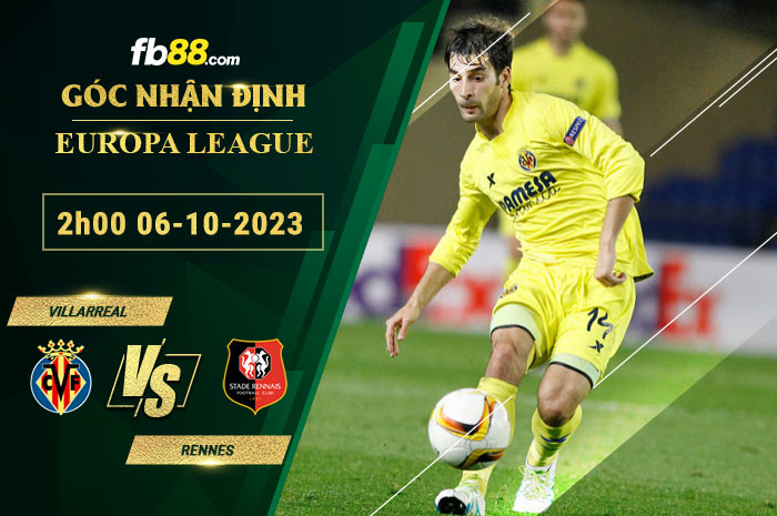 Fb88 soi kèo trận đấu Villarreal vs Rennes