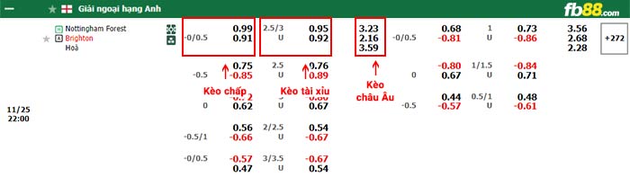 fb88-bảng kèo trận đấu Nottingham Forest vs Brighton