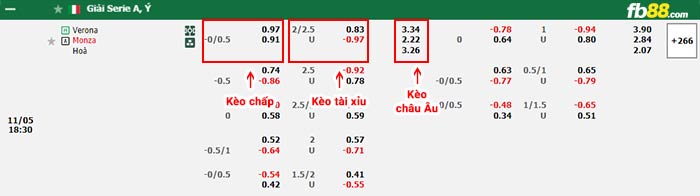 fb88-bảng kèo trận đấu Verona vs Monza