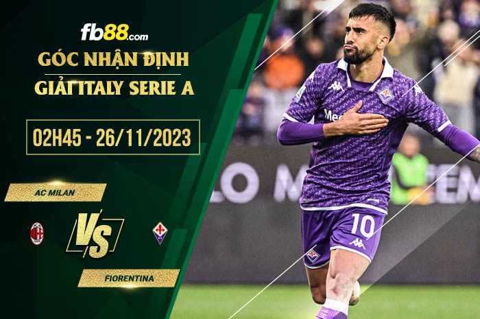 fb88-soi kèo AC Milan vs Fiorentina