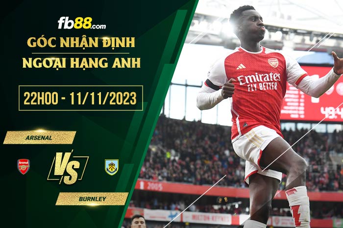 fb88-soi kèo Arsenal vs Burnley