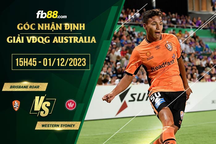 fb88-soi kèo Brisbane Roar vs Western Sydney