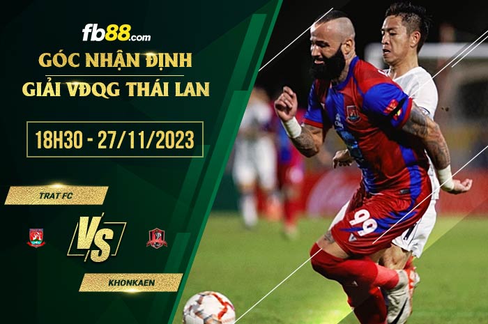 fb88-soi kèo Trat FC vs Khonkaen