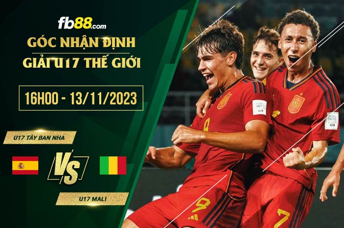 fb88-soi kèo U17 Tây Ban Nha vs U17 Mali