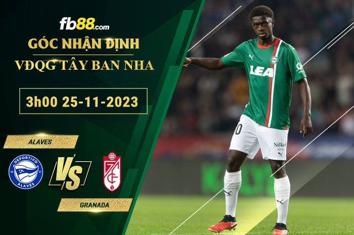 Fb88 soi kèo trận đấu Alaves vs Granada