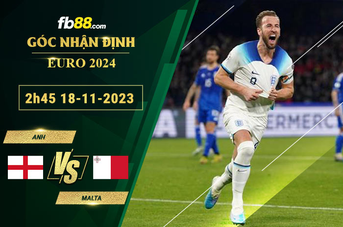 Fb88 soi kèo trận đấu Anh vs Malta