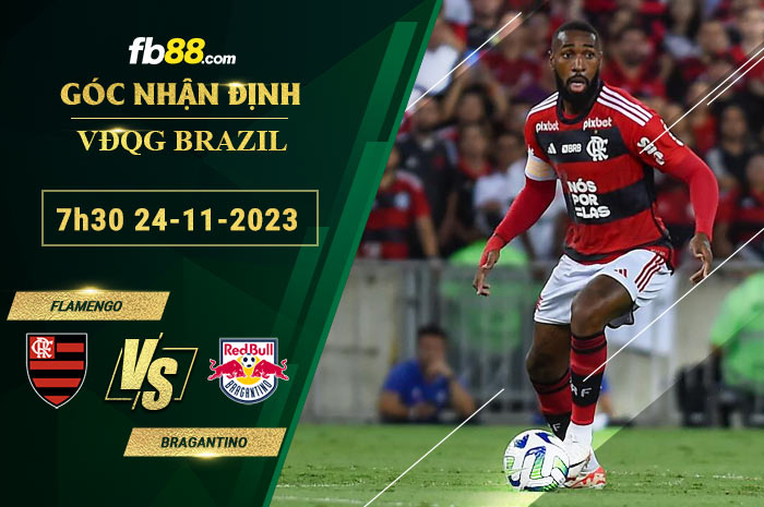 Fb88 soi kèo trận đấu Flamengo vs Bragantino