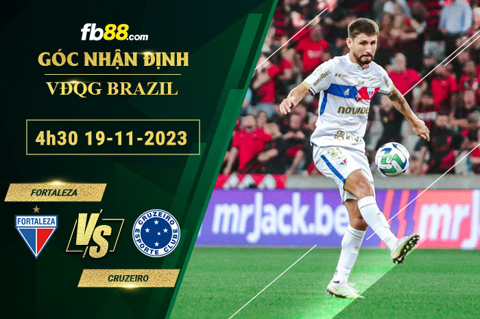 Fb88 soi kèo trận đấu Fortaleza vs Cruzeiro