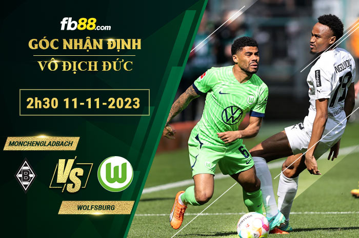 Fb88 soi kèo trận đấu Monchengladbach vs Wolfsburg