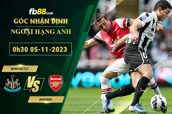 Fb88 soi kèo trận đấu Newcastle vs Arsenal