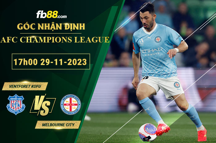 Fb88 soi kèo trận đấu Ventforet Kofuvs Melbourne City