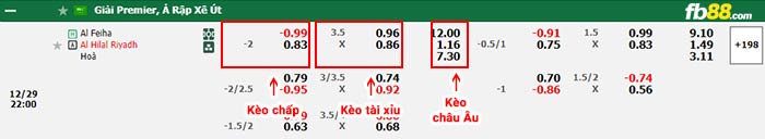 fb88-bảng kèo trận đấu Al-Feiha vs Al-Hilal