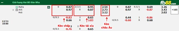 fb88-bảng kèo trận đấu Mafra vs AVS Futebol SAD