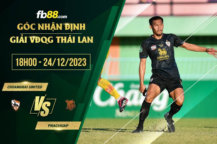 fb88-soi kèo Chiangrai United vs Prachuap