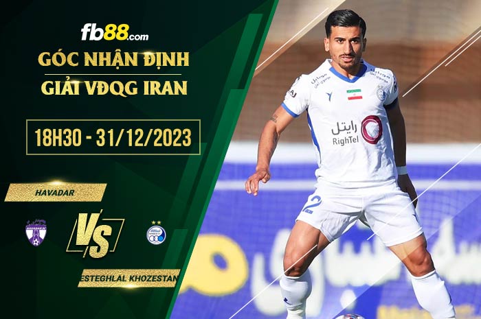 fb88-soi kèo Havadar vs Esteghlal Khozestan