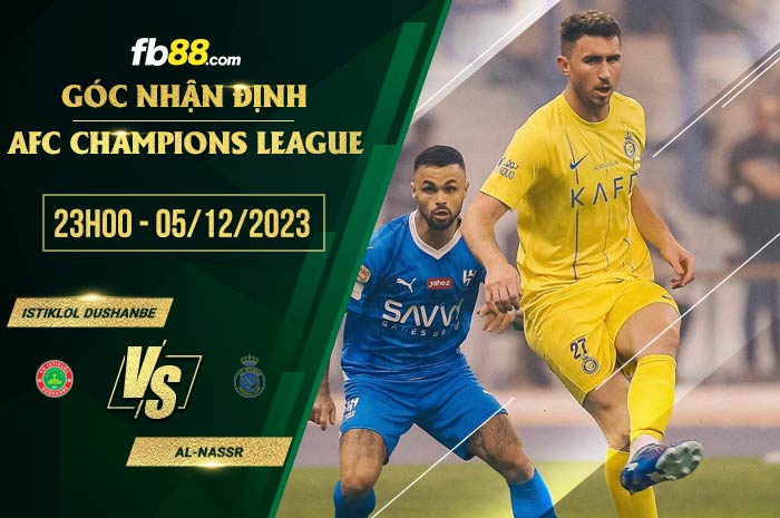 fb88-soi kèo Istiklol Dushanbe vs Al-Nassr