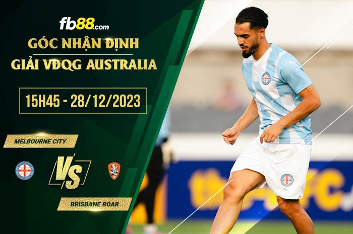 fb88-soi kèo Melbourne City vs Brisbane Roar