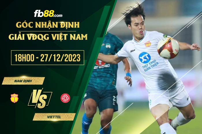 fb88-soi kèo Nam Định vs Viettel