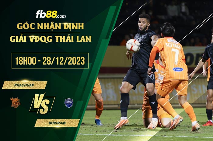 fb88-soi kèo Prachuap vs Buriram