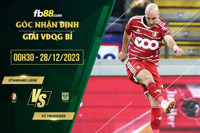 fb88-soi kèo Standard Liege vs St.Truidense