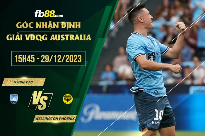 fb88-soi kèo Sydney FC vs Wellington Phoenix