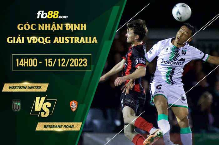 fb88-soi kèo Western United vs Brisbane Roar