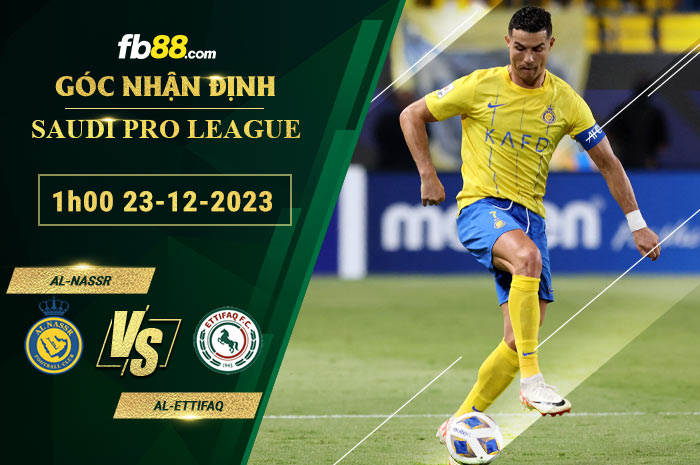 Fb88 soi kèo trận đấu Al-Nassr vs Al-Ettifaq