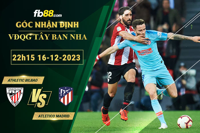 Fb88 soi kèo trận đấu Athletic Bilbao vs Atletico Madrid