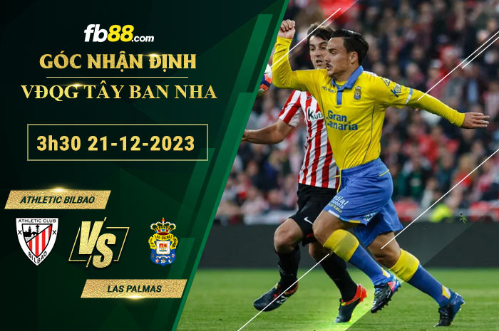 Fb88 soi kèo trận đấu Athletic Bilbao vs Las Palmas