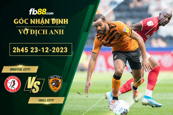 Fb88 soi kèo trận đấu Bristol City vs Hull City