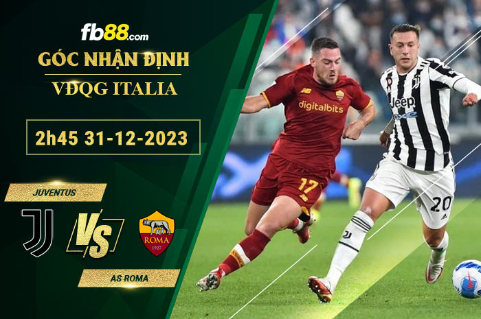 Fb88 soi kèo trận đấu Juventus vs AS Roma