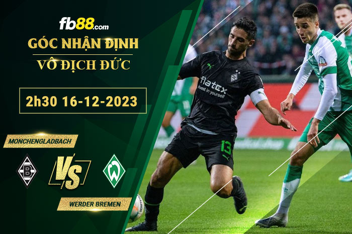 Fb88 soi kèo trận đấu Monchengladbach vs Werder Bremen